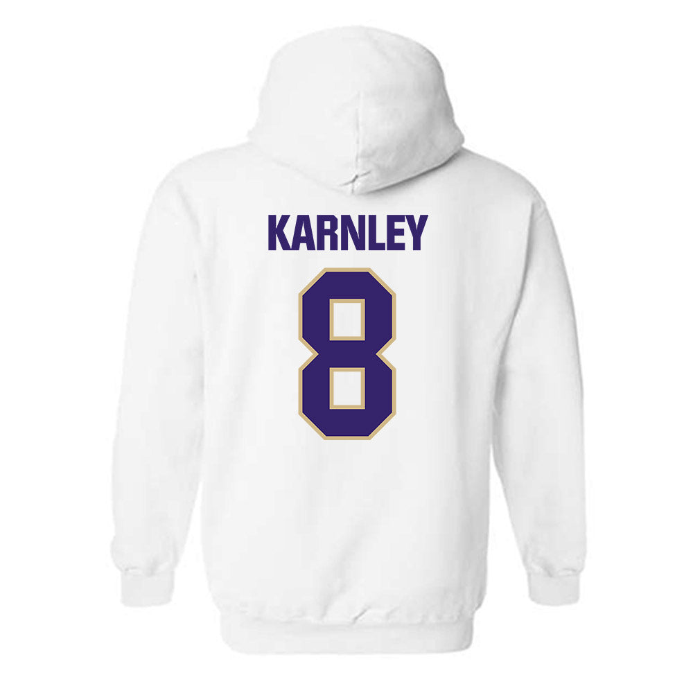 Washington - NCAA Football : Emmanuel Karnley - Classic Shersey Hooded Sweatshirt-1