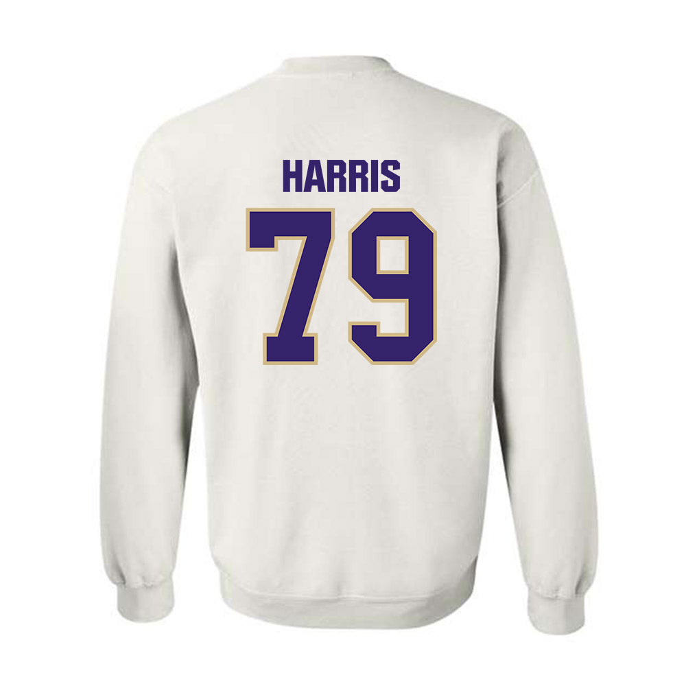 Washington - NCAA Football : Dominic Harris - Classic Shersey Crewneck Sweatshirt-1