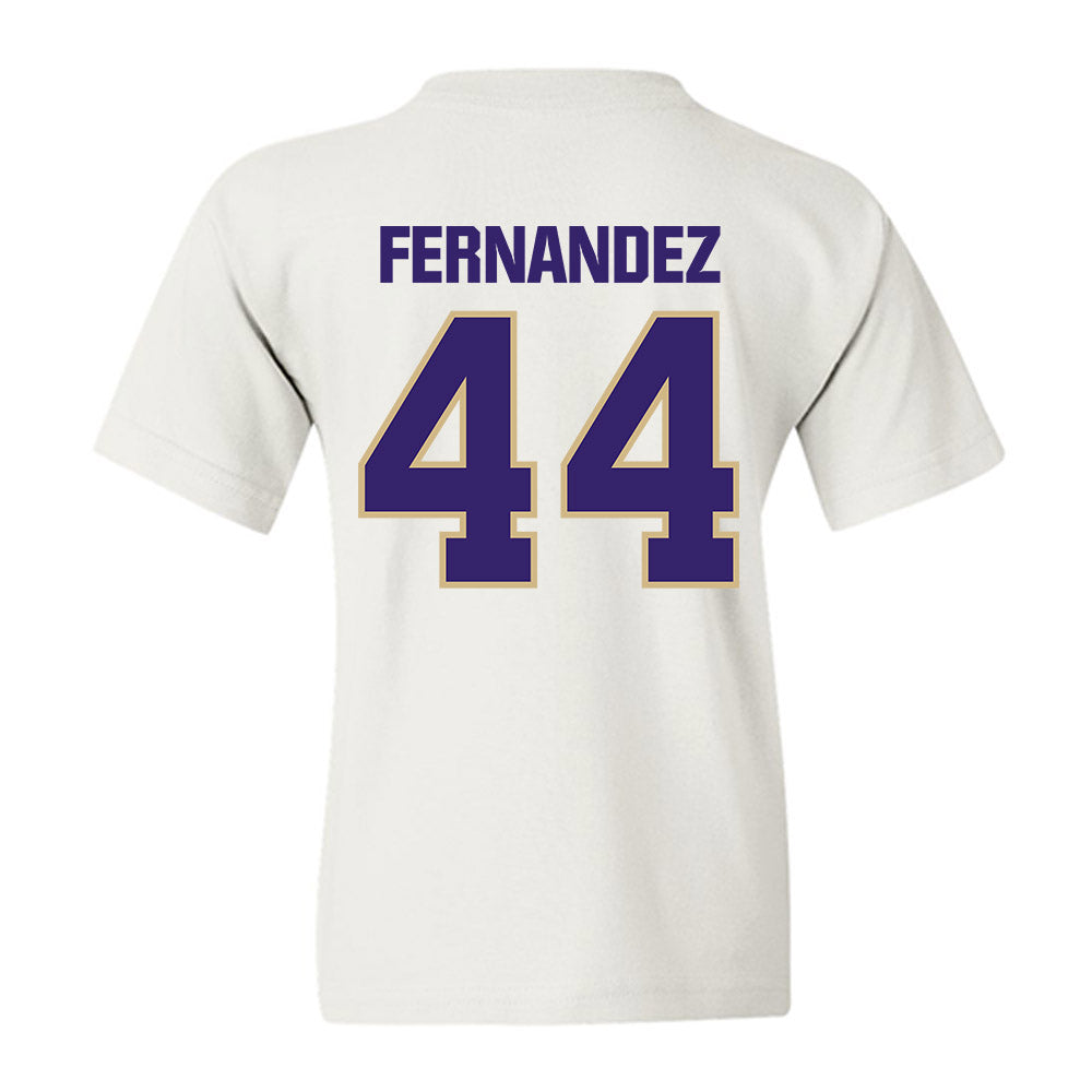 Washington - NCAA Men's Soccer : Gabe Fernandez - Classic Shersey Youth T-Shirt-1