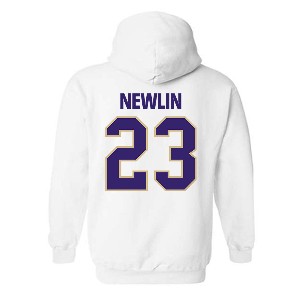Washington - NCAA Women's Soccer : Lucy Newlin - Classic Shersey Hooded Sweatshirt-1