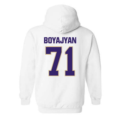 Washington - NCAA Football : Davit Boyajyan - Classic Shersey Hooded Sweatshirt-1
