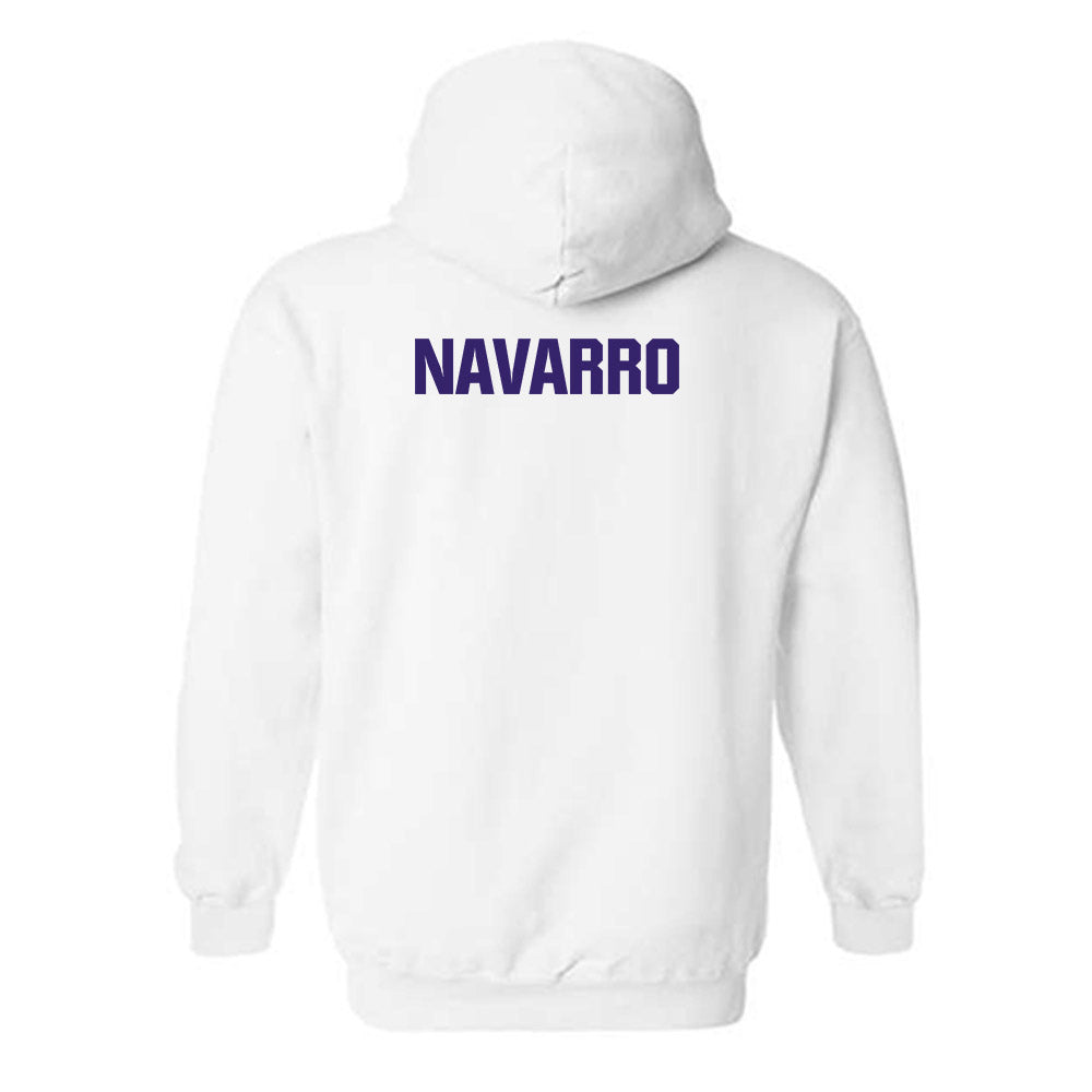 Washington - NCAA Women's Gymnastics : Lana Navarro - Classic Shersey Hooded Sweatshirt-1