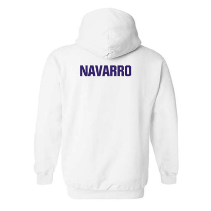 Washington - NCAA Women's Gymnastics : Lana Navarro - Classic Shersey Hooded Sweatshirt-1
