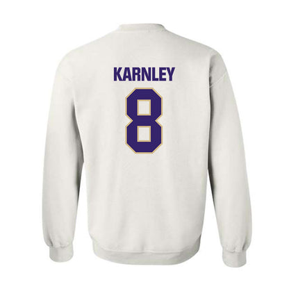 Washington - NCAA Football : Emmanuel Karnley - Classic Shersey Crewneck Sweatshirt-1