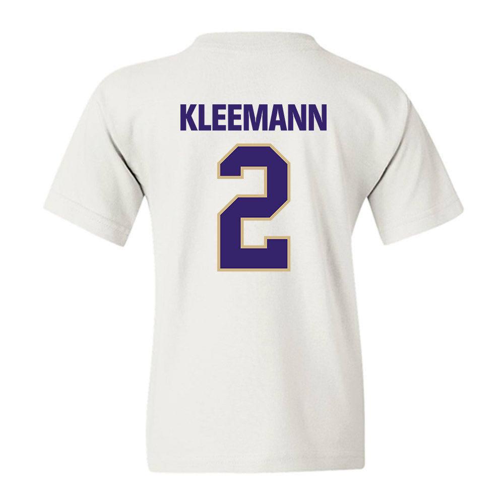 Washington - NCAA Men's Soccer : Philip Kleemann - Classic Shersey Youth T-Shirt-1