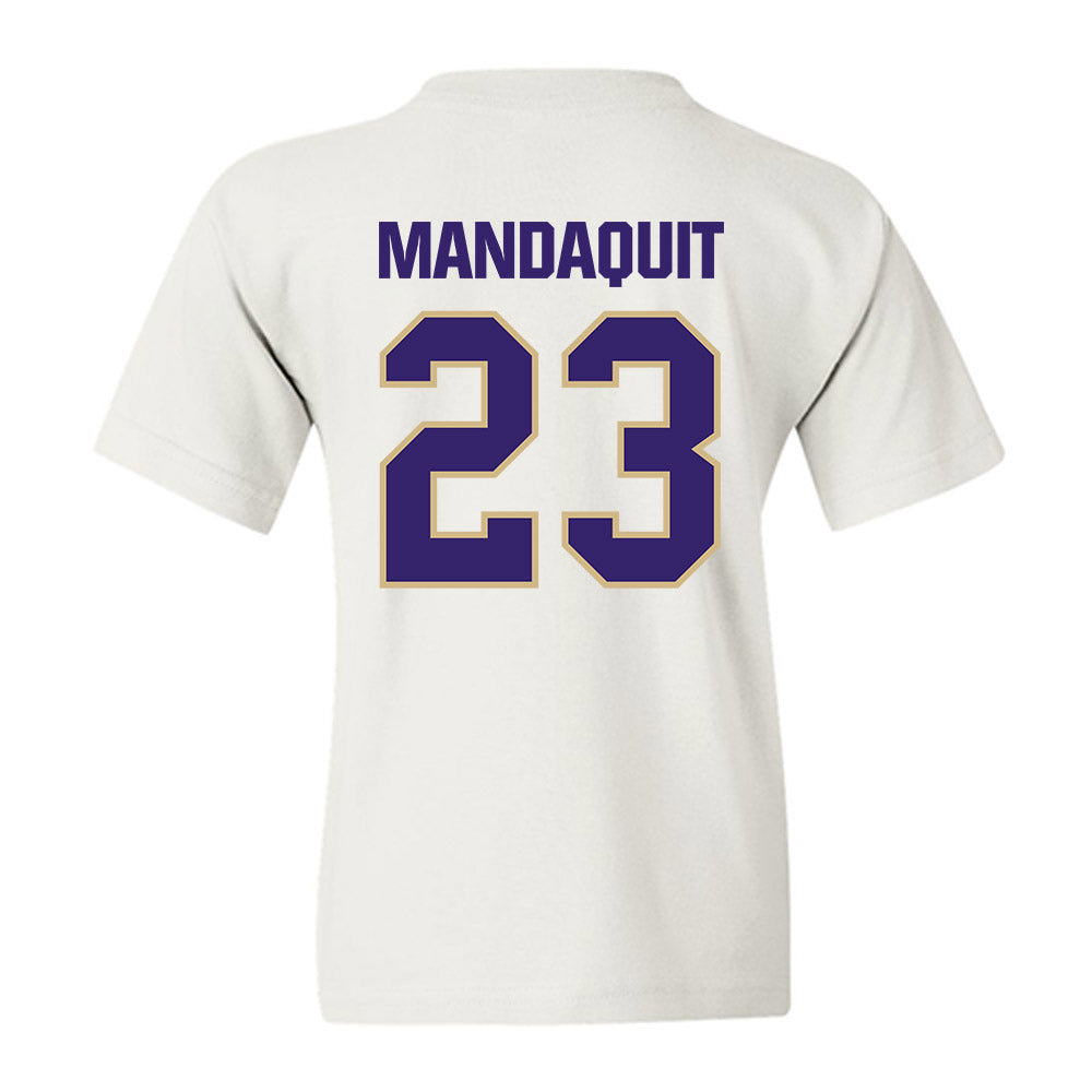 Washington - NCAA Men's Basketball : JJ Mandaquit - Classic Shersey Youth T-Shirt-1