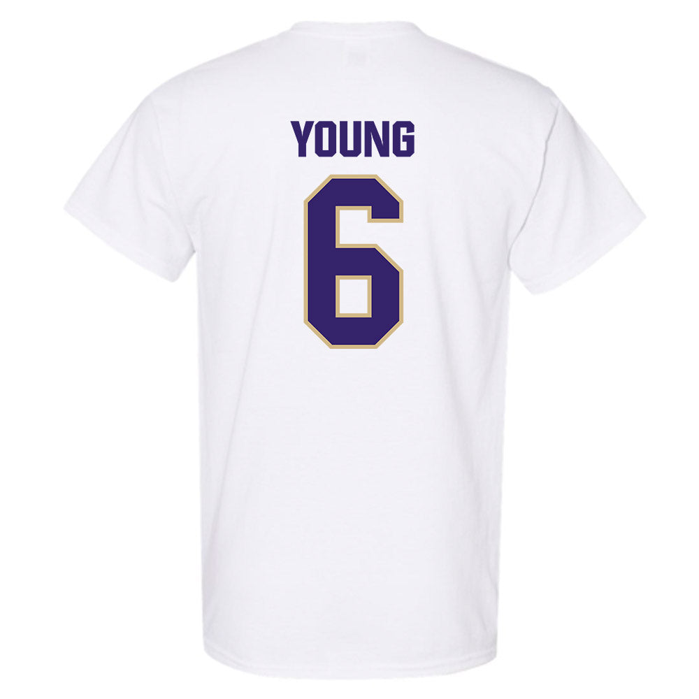 Washington - NCAA Baseball : Landon Young - Classic Shersey T-Shirt-1