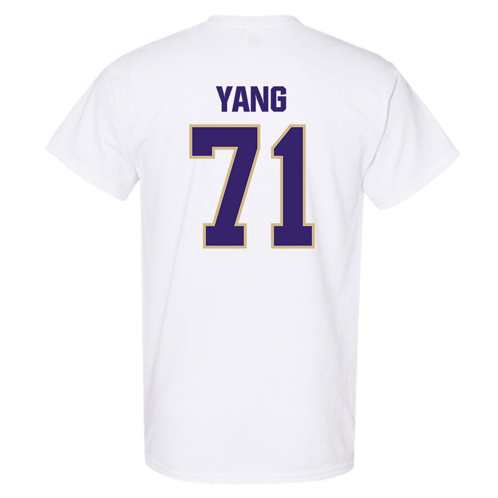 Washington - NCAA Football : Ah Deong Yang - Classic Shersey T-Shirt-1