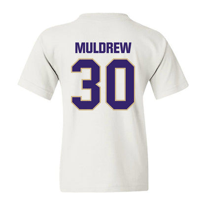 Washington - NCAA Men's Basketball : Courtland Muldrew - Classic Shersey Youth T-Shirt-1