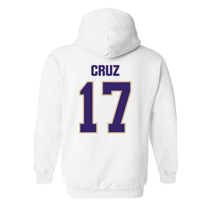 Washington - NCAA Men's Soccer : Cameron Cruz - Classic Shersey Hooded Sweatshirt-1