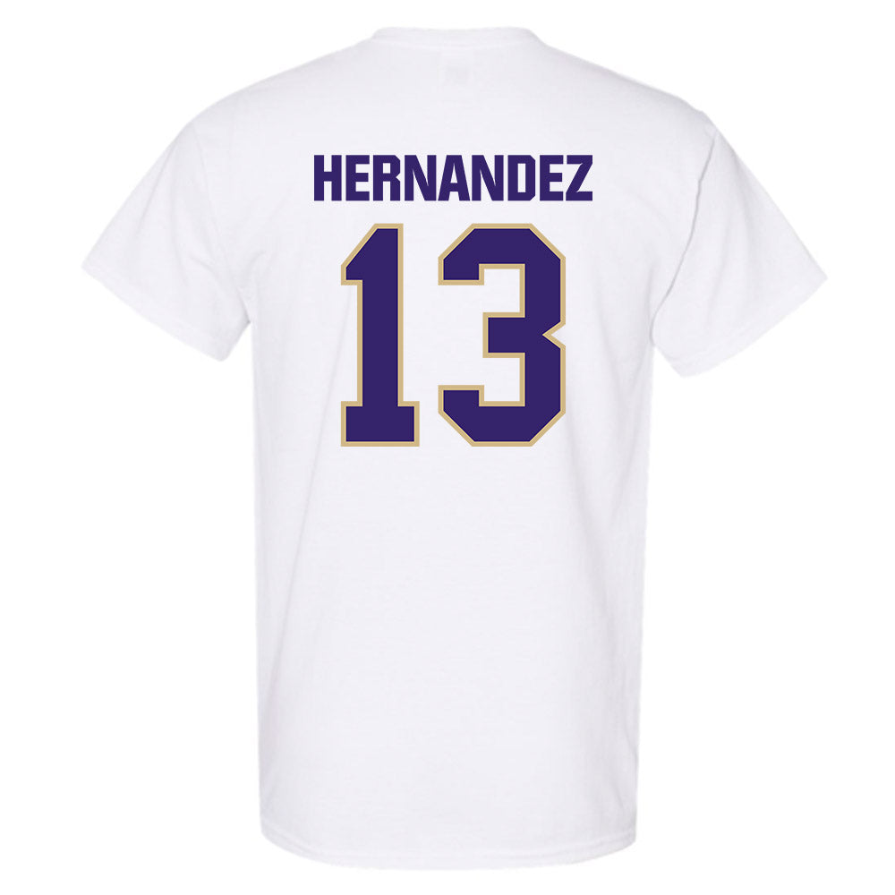 Washington - NCAA Men's Soccer : Kevin Hernandez - Classic Shersey T-Shirt-1