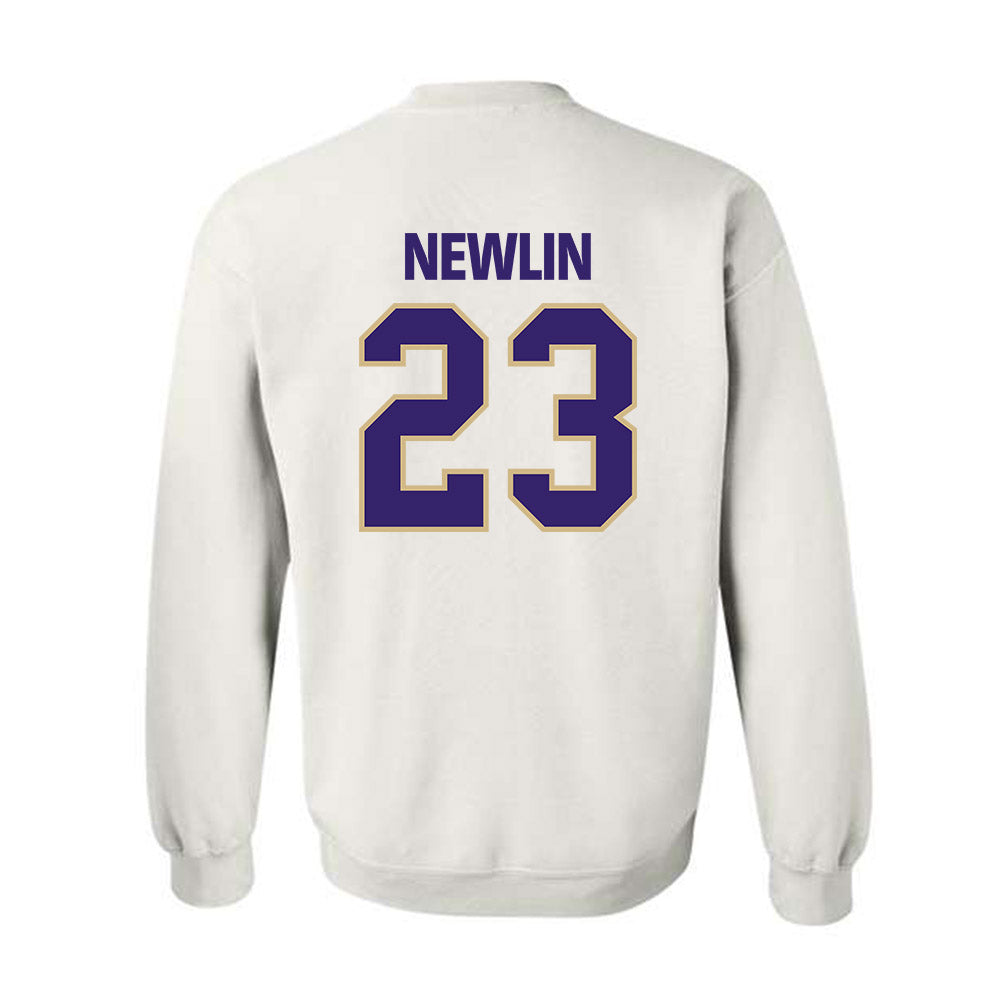 Washington - NCAA Women's Soccer : Lucy Newlin - Classic Shersey Crewneck Sweatshirt-1