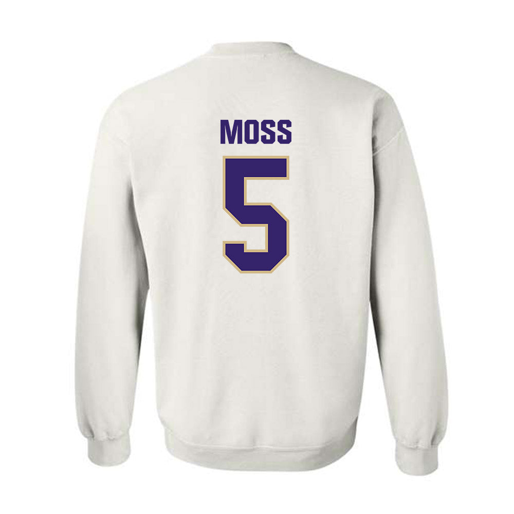 Washington - NCAA Football : Christian Moss - Classic Shersey Crewneck Sweatshirt-1