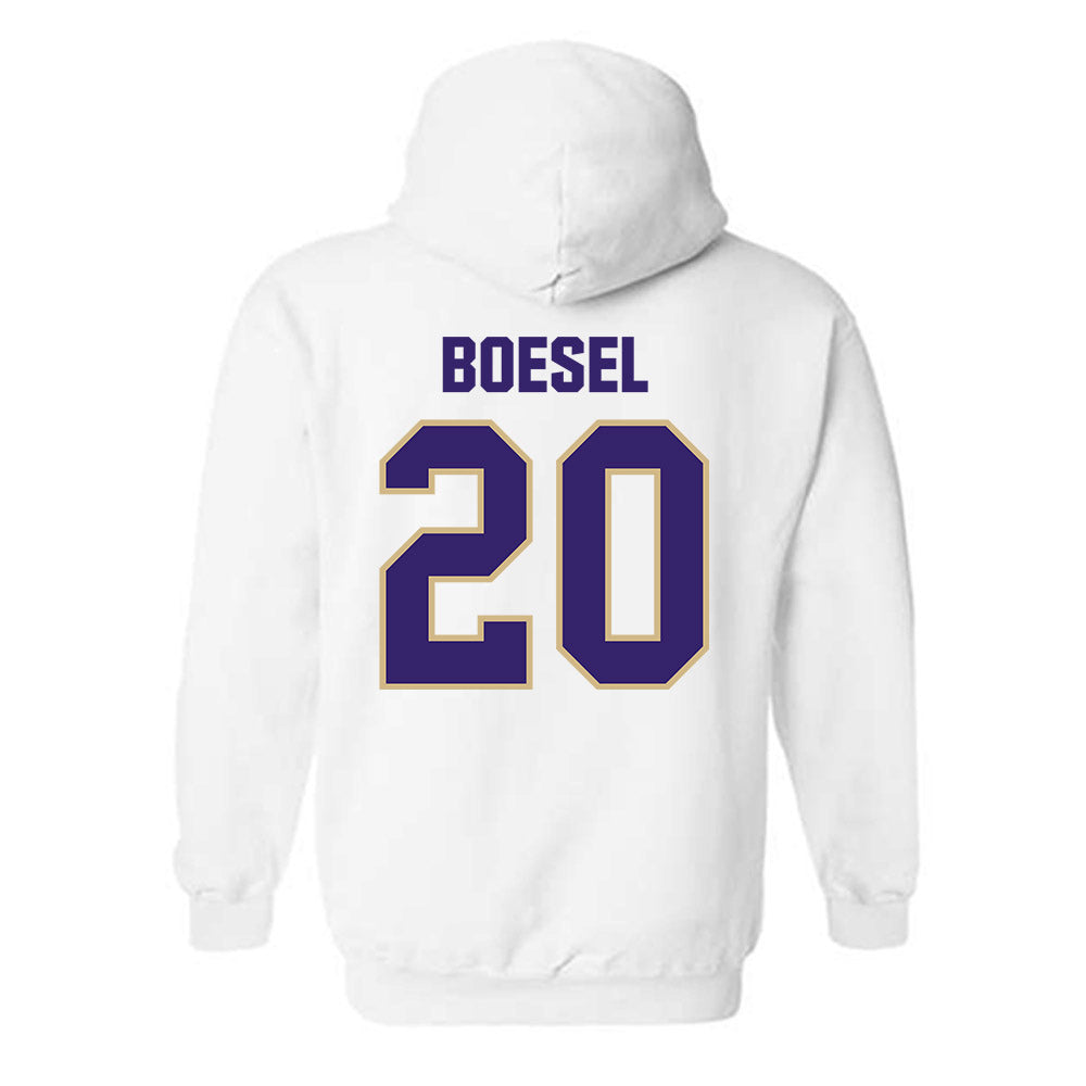 Washington - NCAA Baseball : Carson Boesel - Classic Shersey Hooded Sweatshirt-1