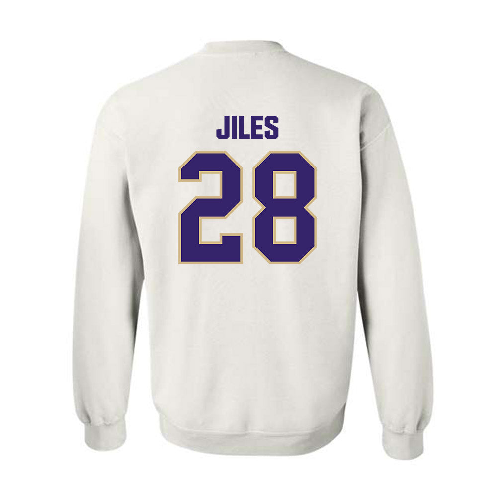 Washington - NCAA Football : Ksani Jiles - Classic Shersey Crewneck Sweatshirt-1