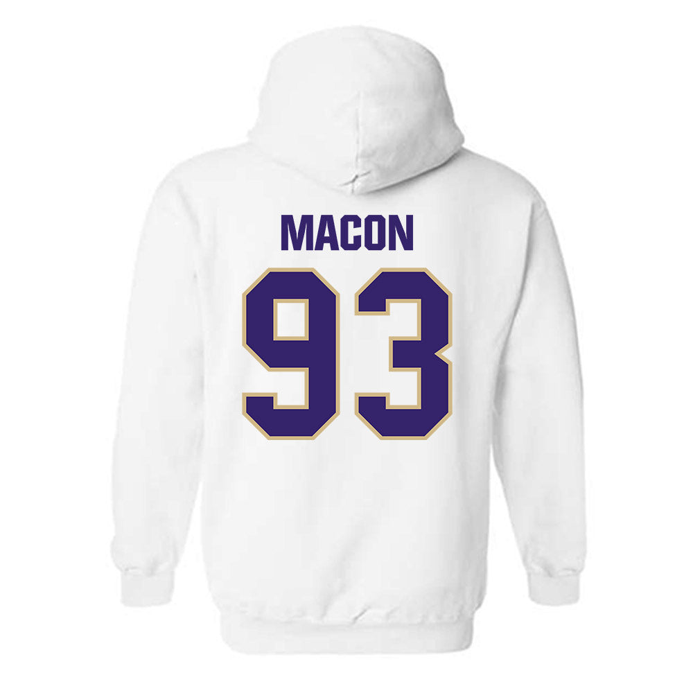 Washington - NCAA Football : Dominic Macon - Classic Shersey Hooded Sweatshirt-1