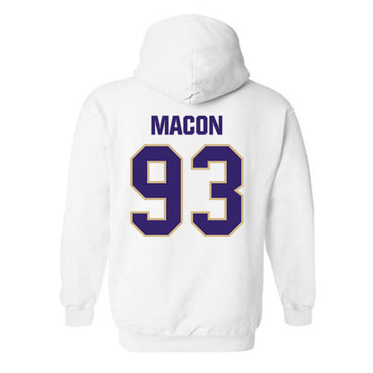 Washington - NCAA Football : Dominic Macon - Classic Shersey Hooded Sweatshirt-1
