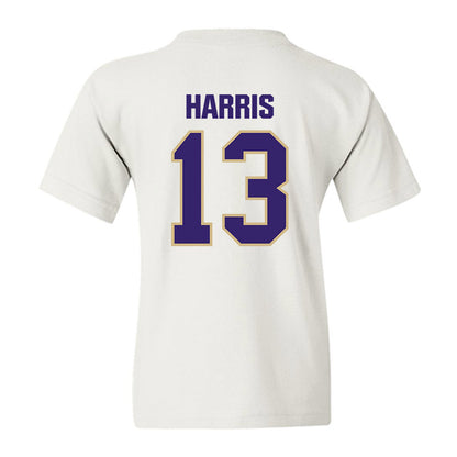 Washington - NCAA Football : Audric Harris - Classic Shersey Youth T-Shirt-1