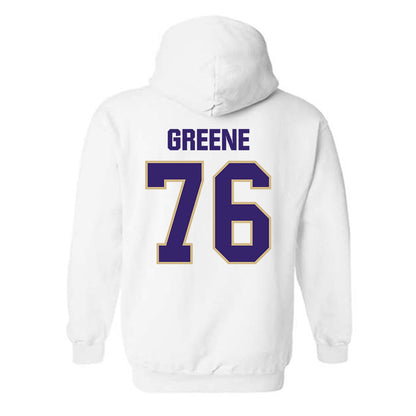 Washington - NCAA Football : Kodi Greene - Classic Shersey Hooded Sweatshirt-1
