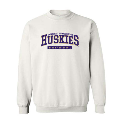 Washington - NCAA Beach Volleyball : Piper Stephenson - Classic Shersey Crewneck Sweatshirt-0