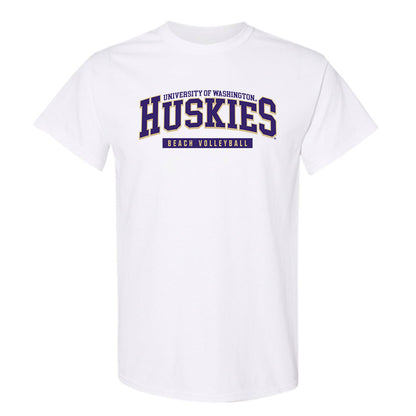 Washington - NCAA Beach Volleyball : Avery Towne - Classic Shersey T-Shirt-0