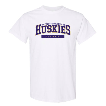 Washington - NCAA Football : Omar Khan - Classic Shersey T-Shirt-0
