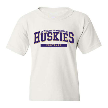Washington - NCAA Football : Hayden Moore - Classic Shersey Youth T-Shirt-0