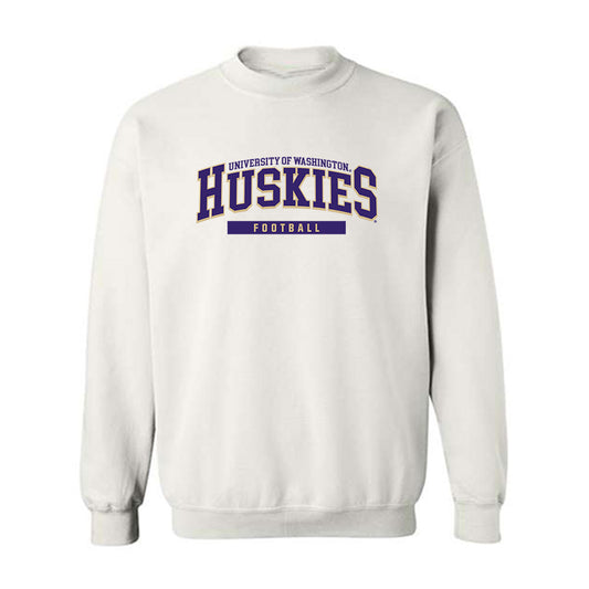 Washington - NCAA Football : Julian McMahan - Classic Shersey Crewneck Sweatshirt-0