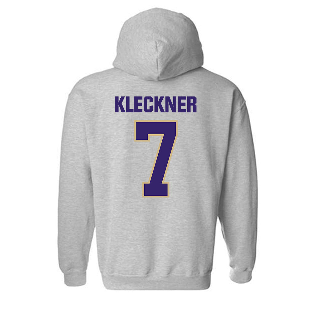 Washington - NCAA Women's Volleyball : Kylie Kleckner - Classic Shersey Hooded Sweatshirt-1