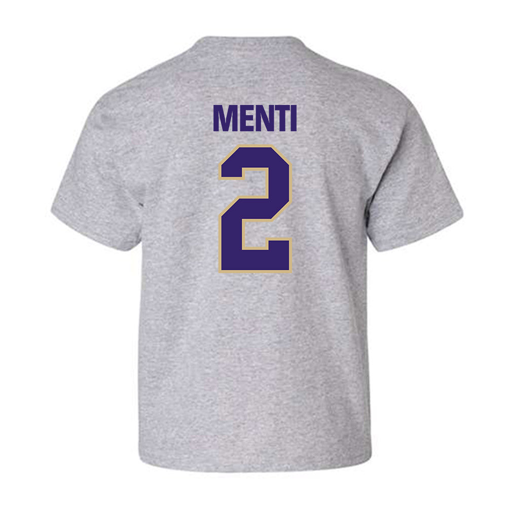 Washington - NCAA Women's Soccer : Anna Menti - Classic Shersey Youth T-Shirt-1