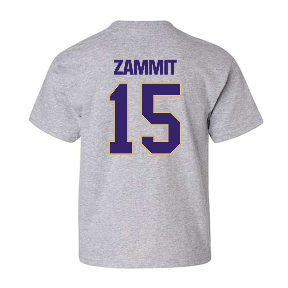 Washington - NCAA Football : Derek Zammit - Classic Shersey Youth T-Shirt-1