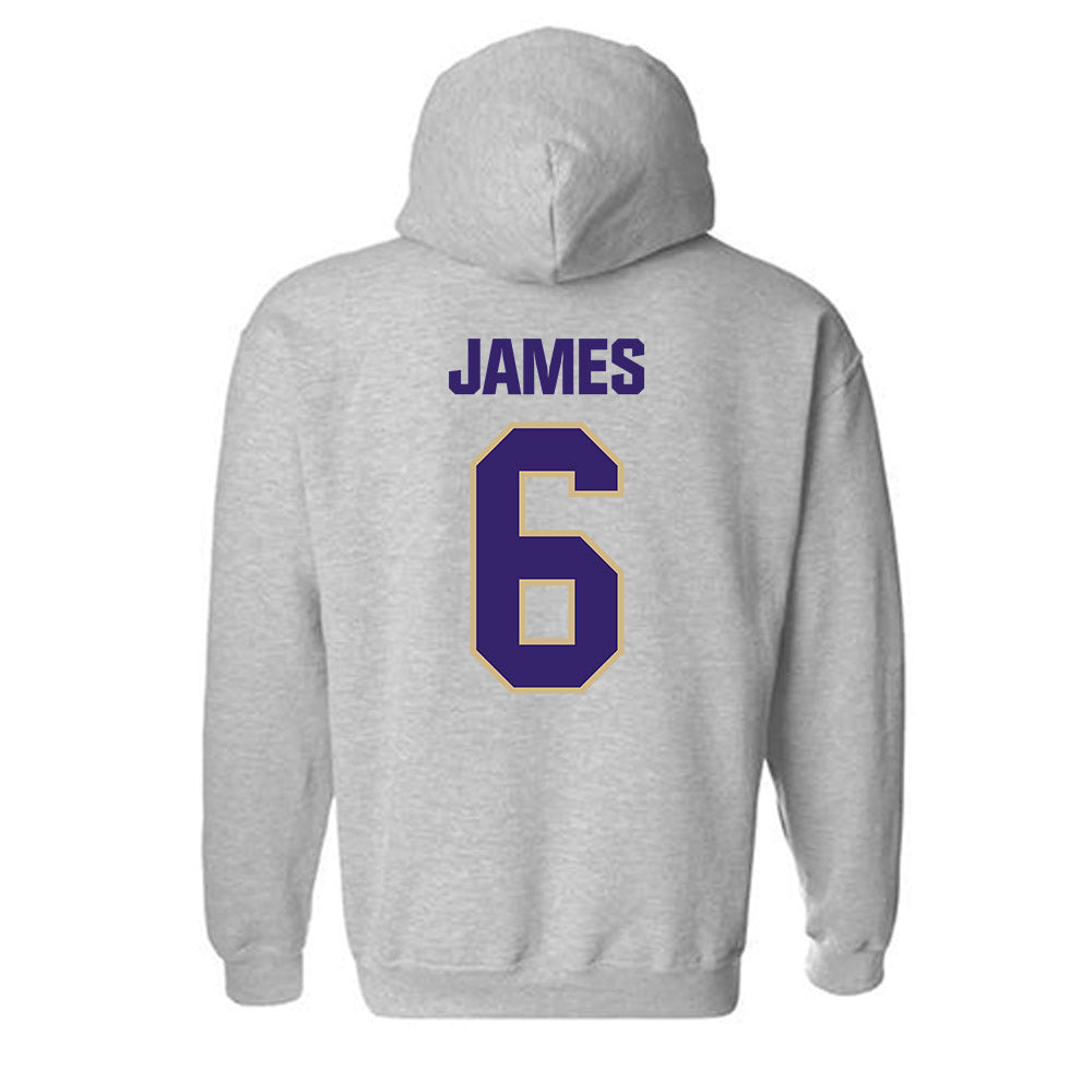 Washington - NCAA Football : Mason James - Classic Shersey Hooded Sweatshirt-1