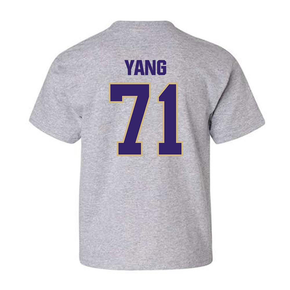 Washington - NCAA Football : Ah Deong Yang - Classic Shersey Youth T-Shirt-1