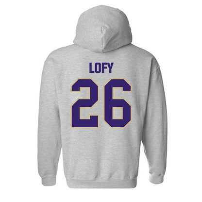 Washington - NCAA Men's Soccer : Connor Lofy - Classic Shersey Hooded Sweatshirt-1