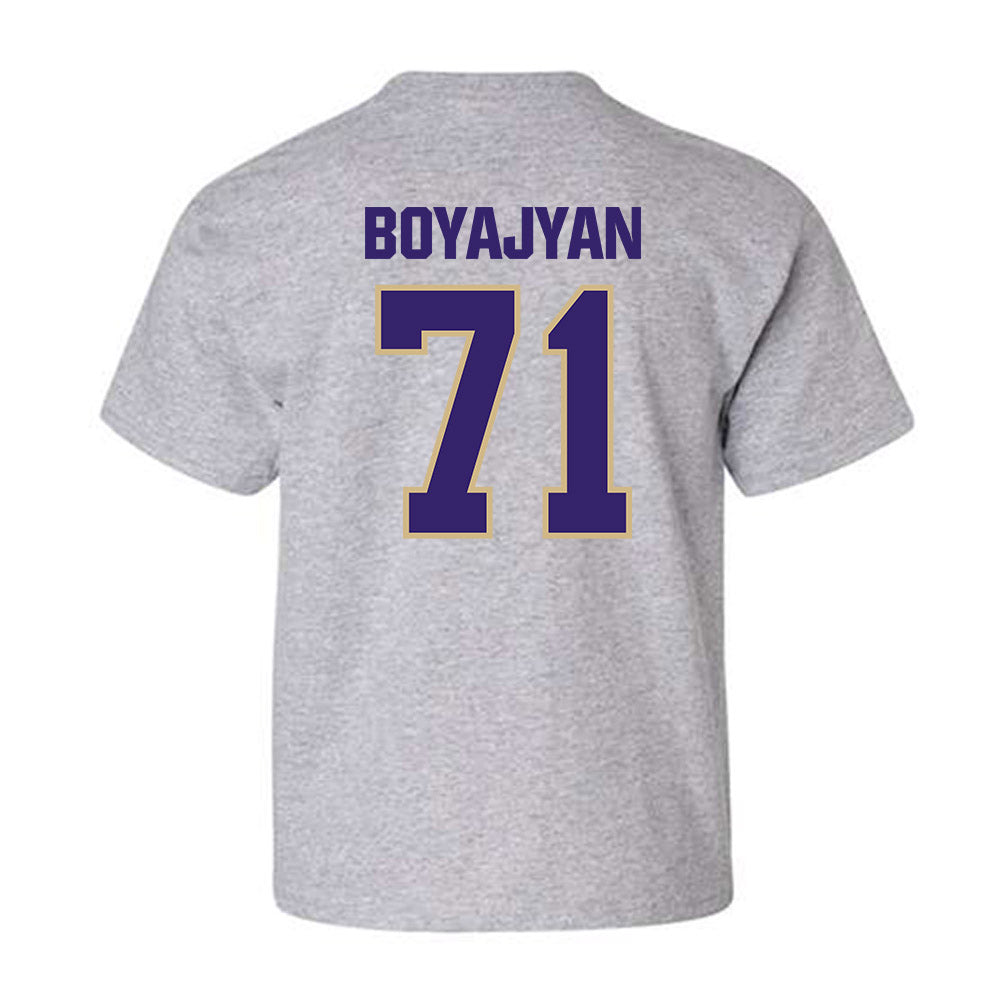 Washington - NCAA Football : Davit Boyajyan - Classic Shersey Youth T-Shirt-1