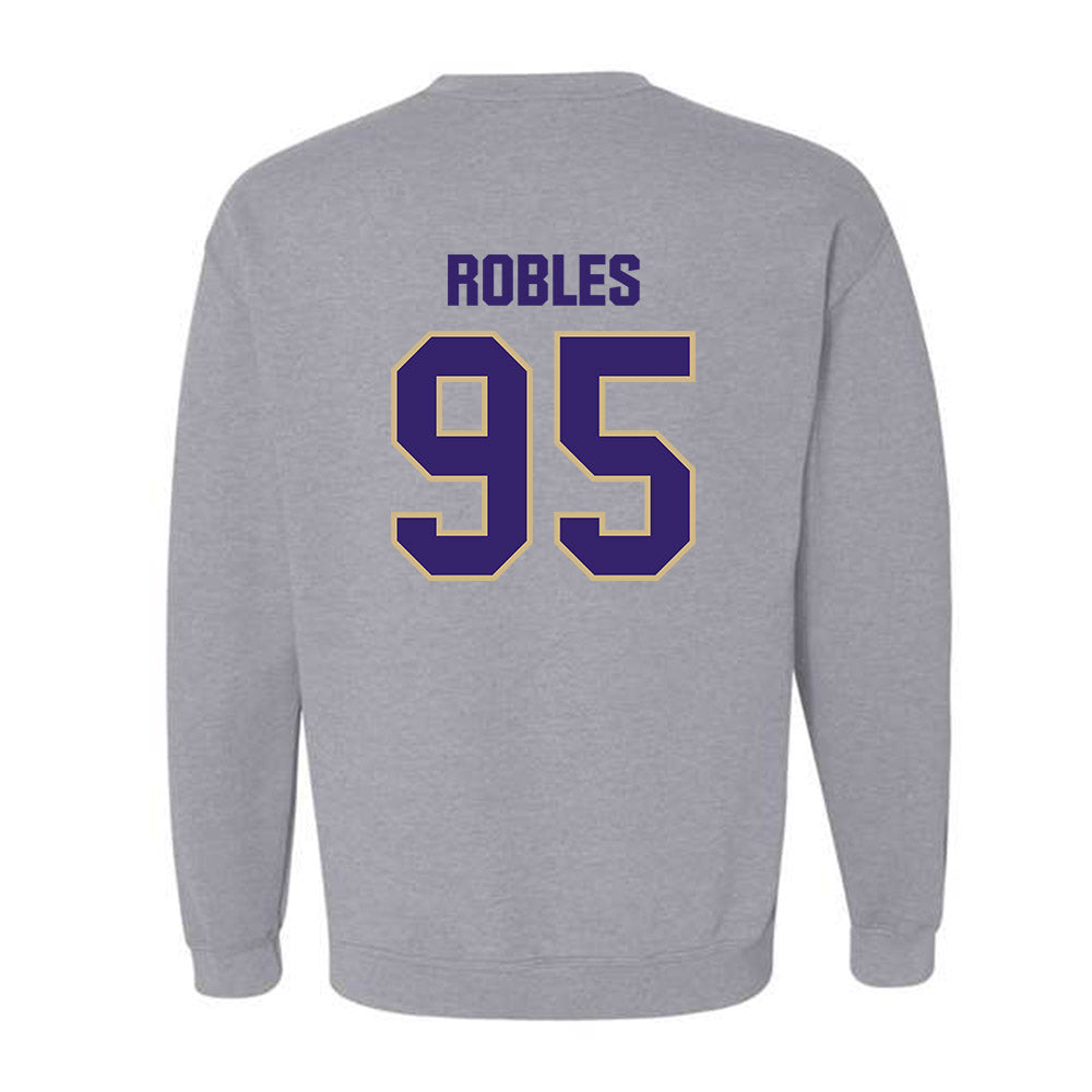 Washington - NCAA Football : Tyler Robles - Classic Shersey Crewneck Sweatshirt-1
