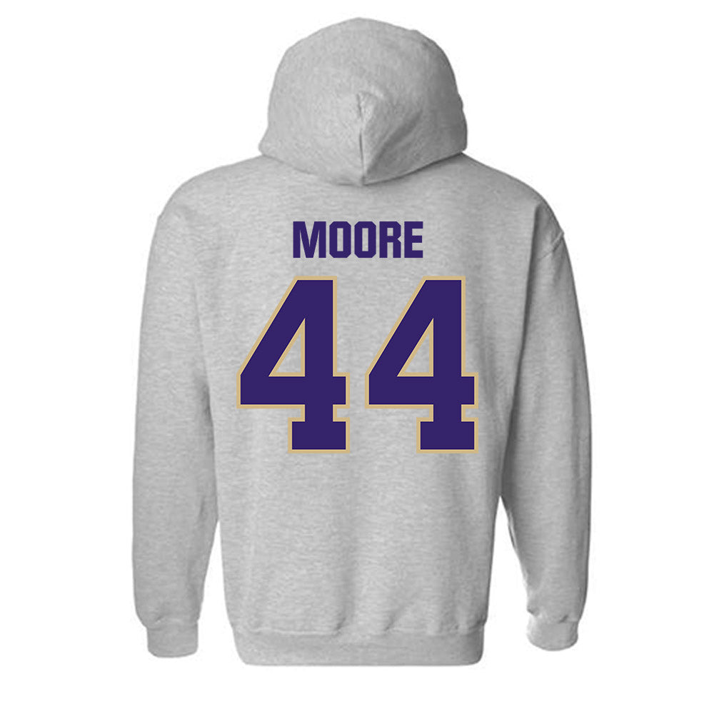 Washington - NCAA Football : Hayden Moore - Classic Shersey Hooded Sweatshirt-1