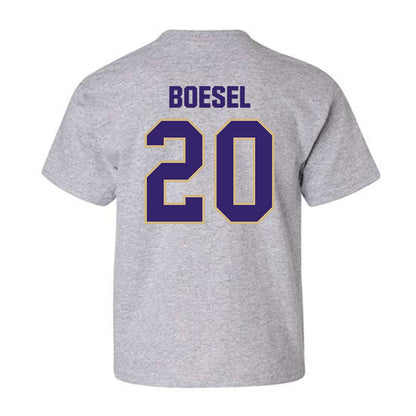 Washington - NCAA Baseball : Carson Boesel - Classic Shersey Youth T-Shirt-1