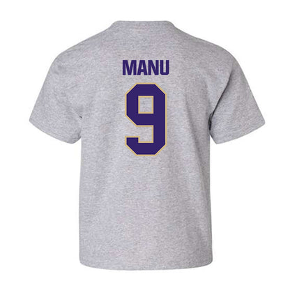 Washington - NCAA Football : Jacob Manu - Classic Shersey Youth T-Shirt-1