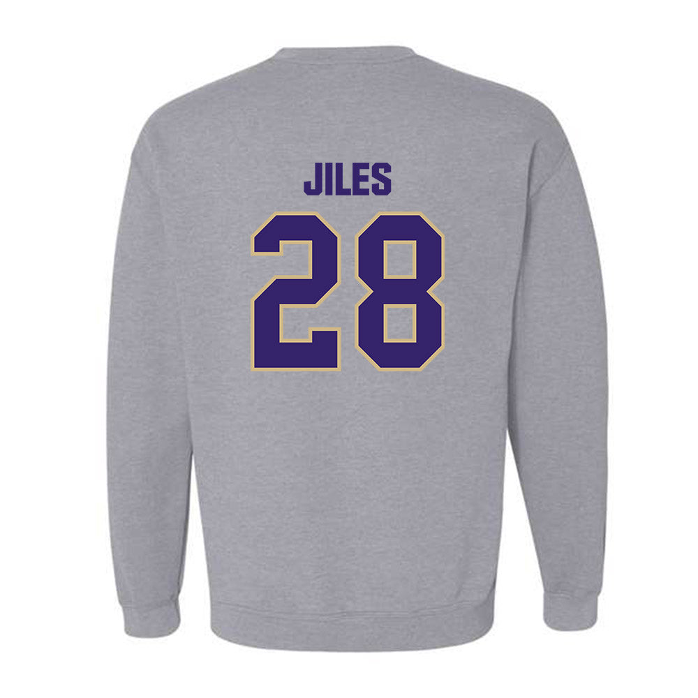 Washington - NCAA Football : Ksani Jiles - Classic Shersey Crewneck Sweatshirt-1