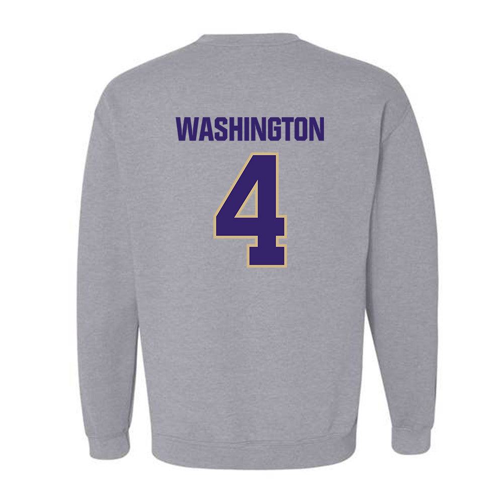 Washington - NCAA Football : Jordan Washington - Classic Shersey Crewneck Sweatshirt-1