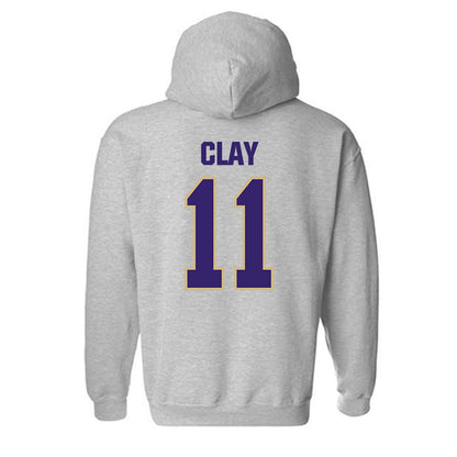 Washington - NCAA Football : Jordan Clay - Classic Shersey Hooded Sweatshirt-1