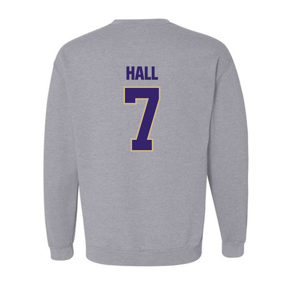 Washington - NCAA Men's Soccer : Alex Hall - Classic Shersey Crewneck Sweatshirt-1