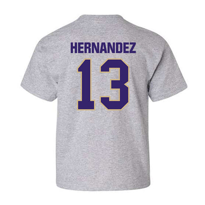 Washington - NCAA Men's Soccer : Kevin Hernandez - Classic Shersey Youth T-Shirt-1