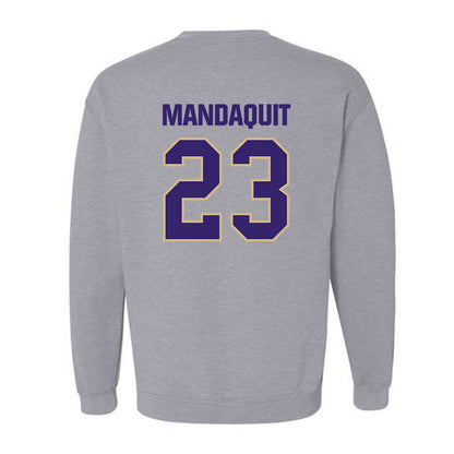 Washington - NCAA Men's Basketball : JJ Mandaquit - Classic Shersey Crewneck Sweatshirt-1