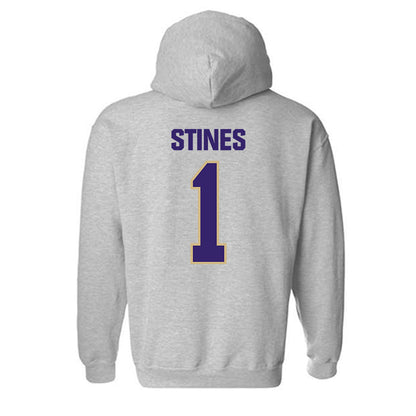 Washington - NCAA Women's Basketball : Hannah Stines - Classic Shersey Hooded Sweatshirt-1