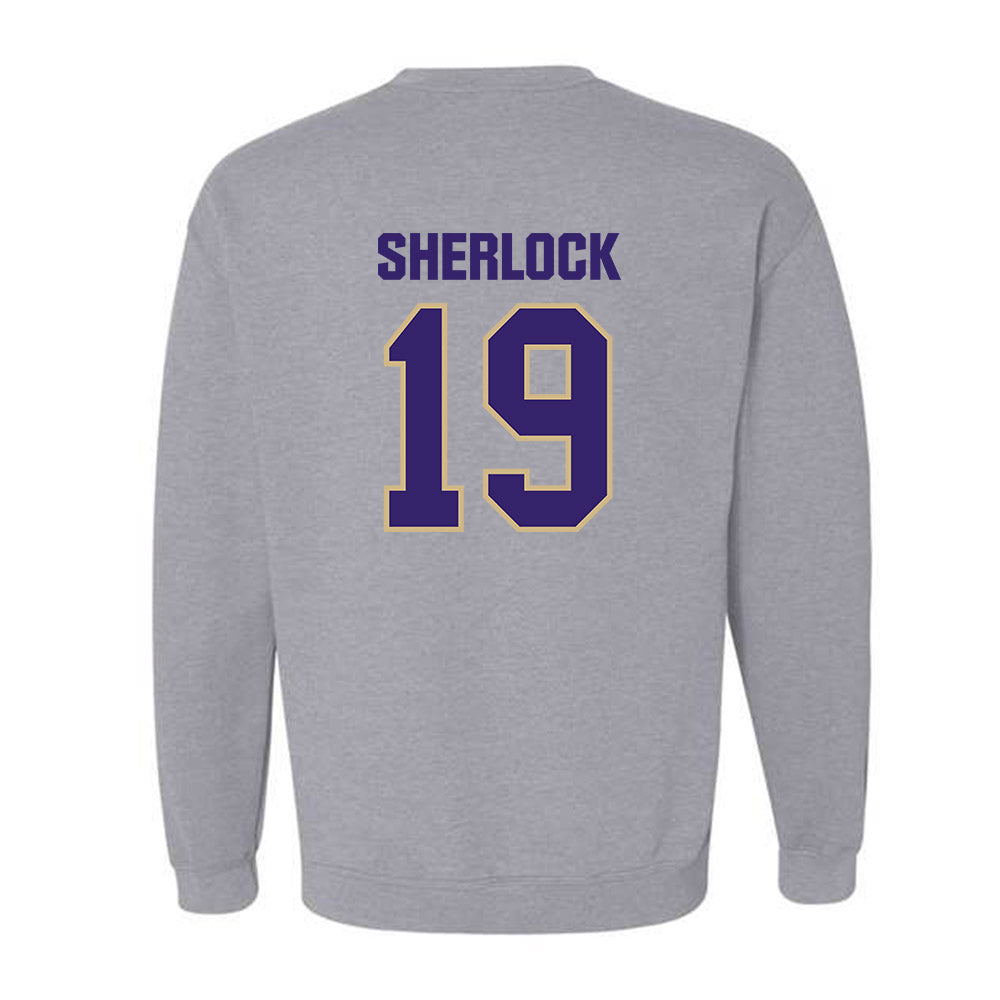 Washington - NCAA Men's Soccer : Mikey Sherlock - Classic Shersey Crewneck Sweatshirt-1