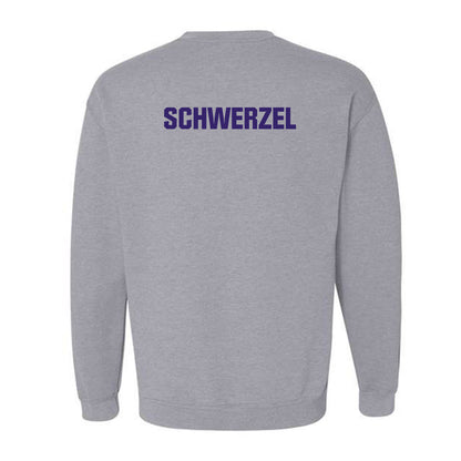 Washington - NCAA Football : David Schwerzel - Classic Shersey Crewneck Sweatshirt-1