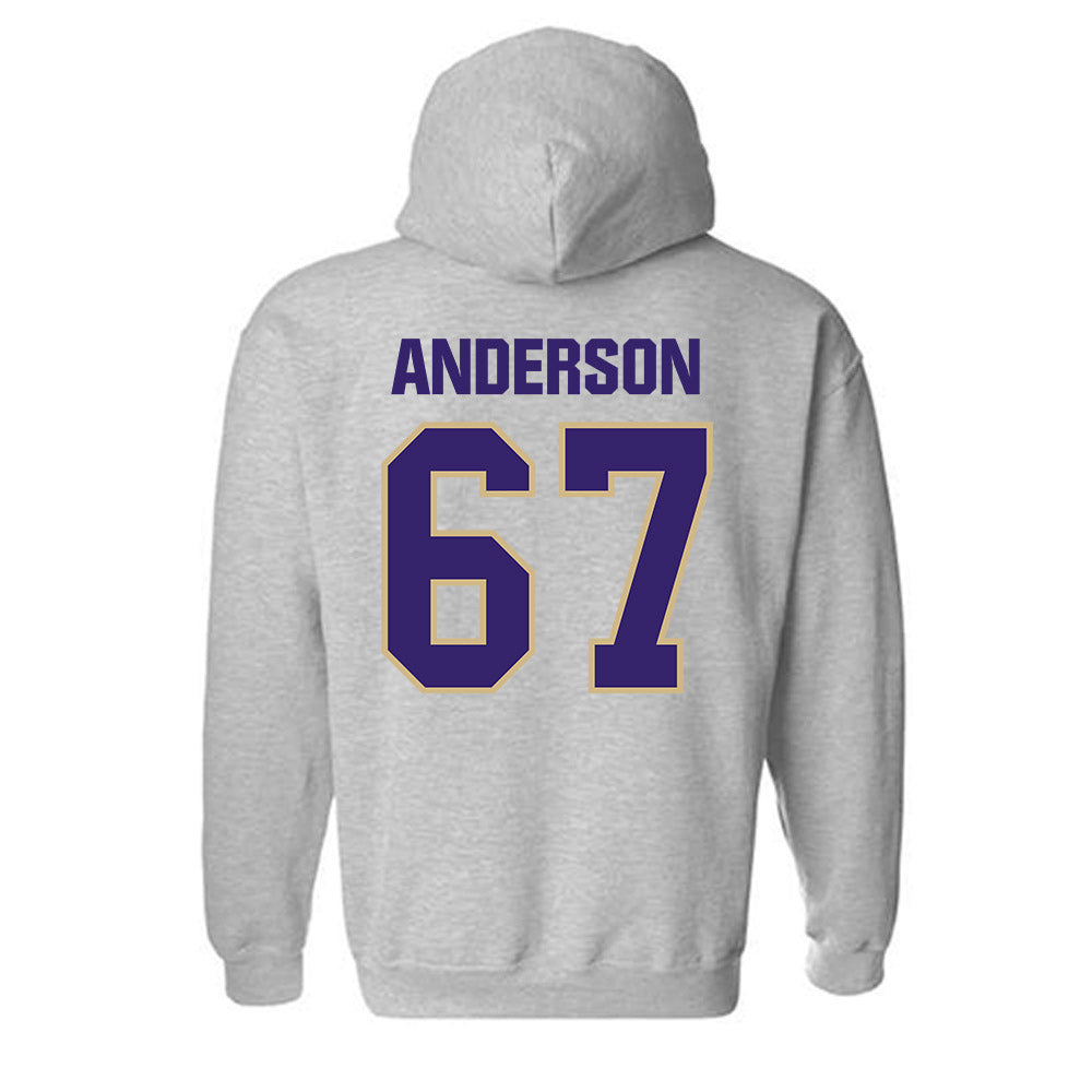 Washington - NCAA Football : Aidan Anderson - Classic Shersey Hooded Sweatshirt-1