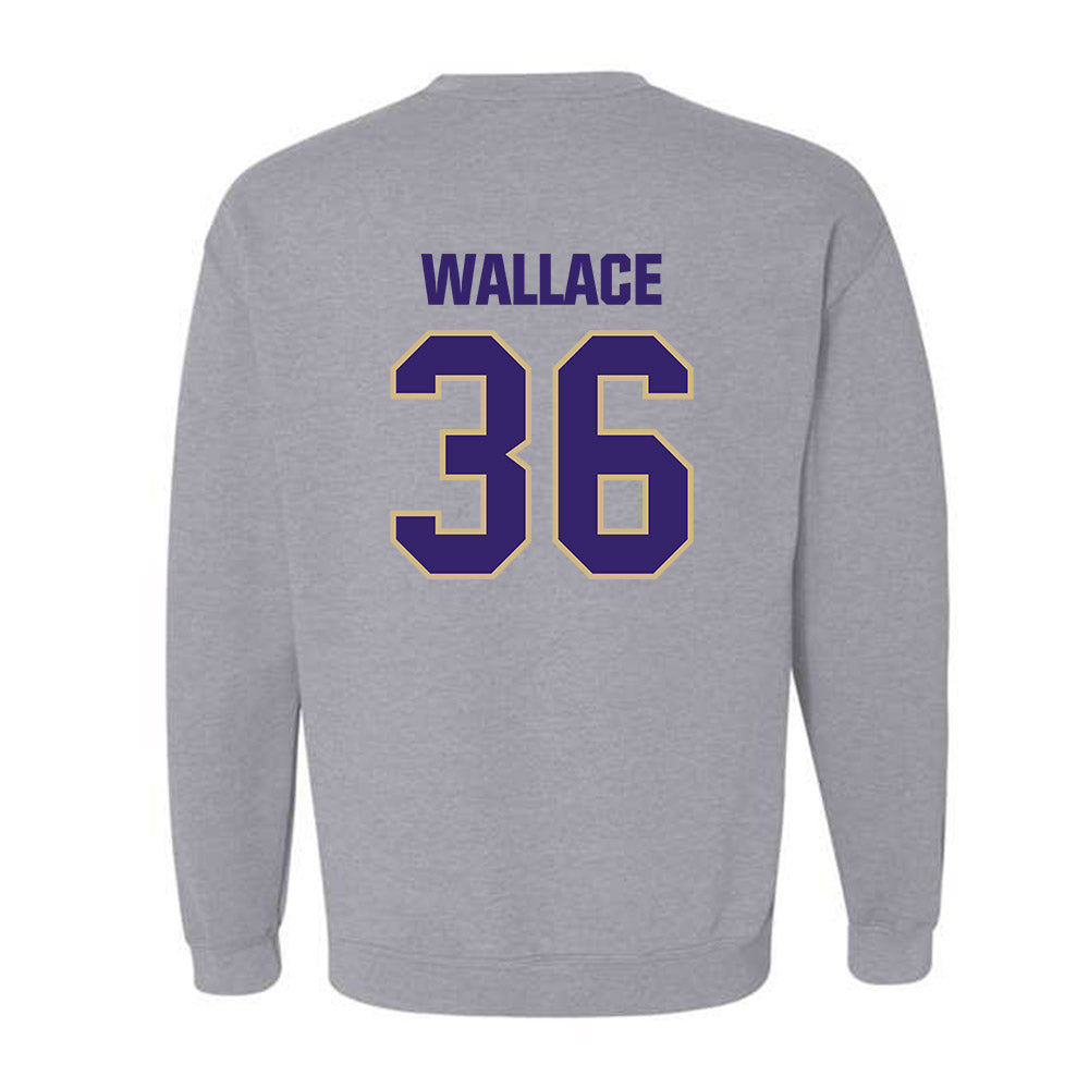 Washington - NCAA Football : CJ Wallace - Classic Shersey Crewneck Sweatshirt-1